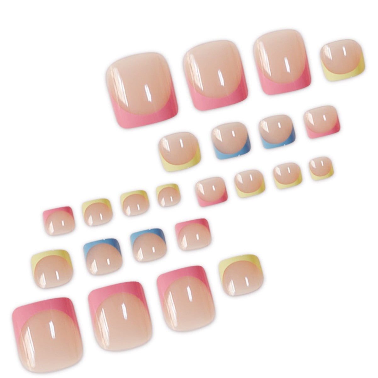 Premium French Tip Pediküre Brehn