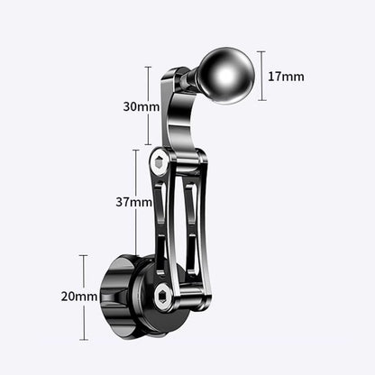 Unisex 17mm Kugelkopf-Montageadapter für flexible Anwendungen Brehn