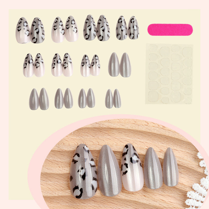 Chic Leopard Print Press-On Nail Set Brehn