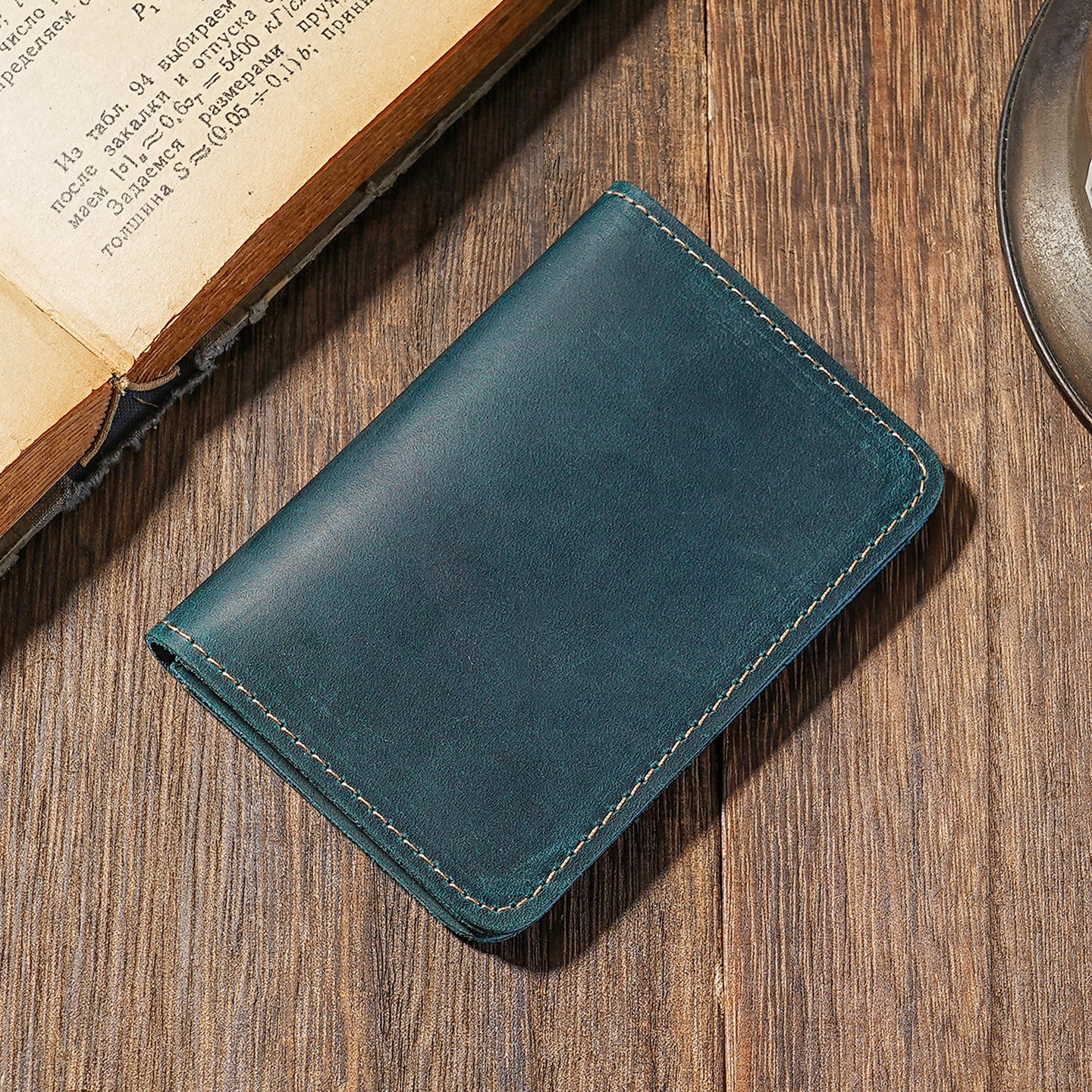 Premium Leder Bi-Fold Kartenbörse