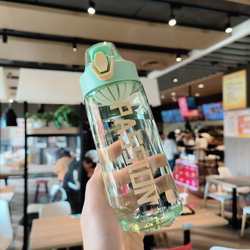 Damen Isolierte Trinkflasche mit schnellem Öffnungsmechanismus Brehn