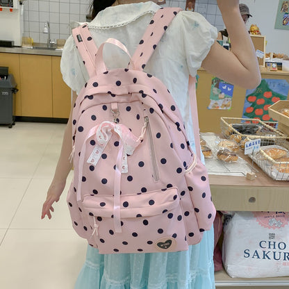 Trendy Punkte Rucksack Brehn
