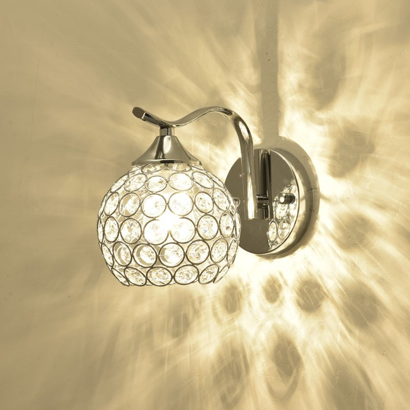 Kristallakzent-Wandlampe