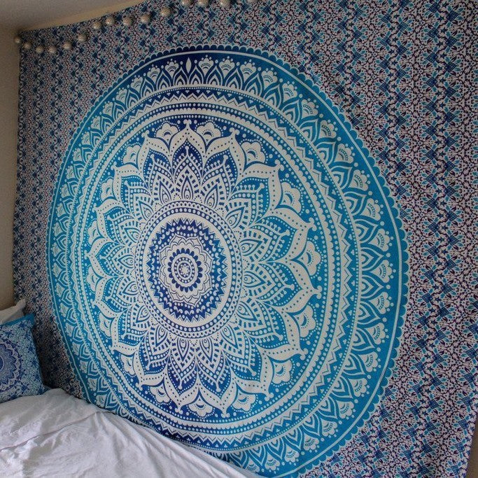 Mandala-Themen Wandteppich