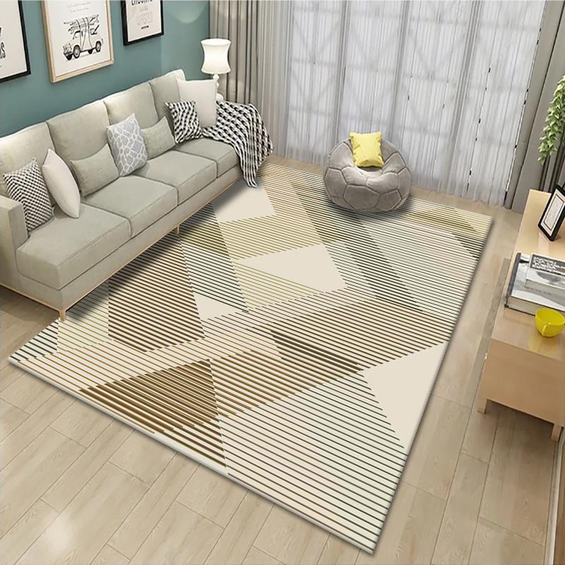 Geometrisch gemusterter Teppich Brehn