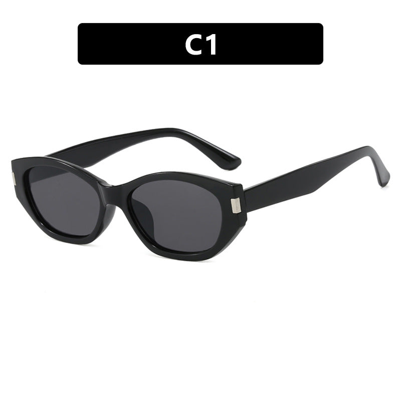 Damen modische Katzenaugen-Sonnenbrille mit eleganten Gläsern Brehn