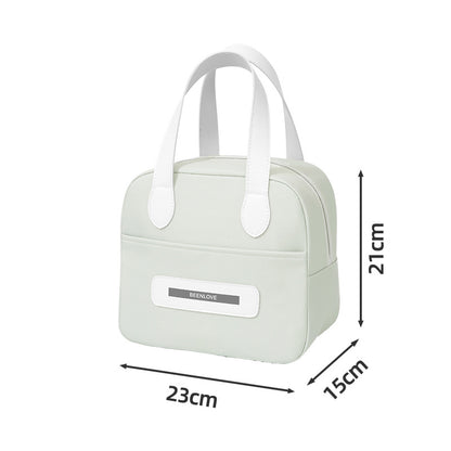 Stylische isolierte Lunch-Tasche