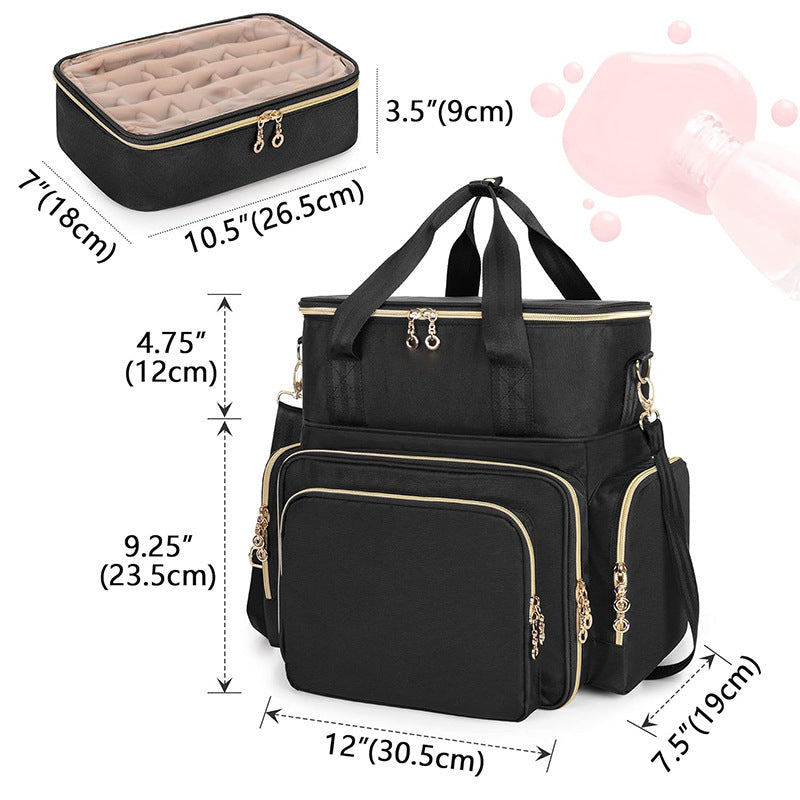 Praktische Kosmetik- und Nagel-Organizer-Tasche Brehn