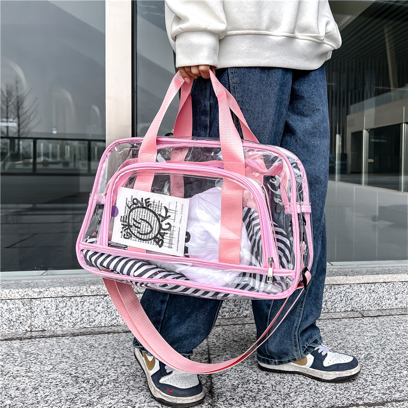 Transparente Fitness-Duffle-Tasche Brehn