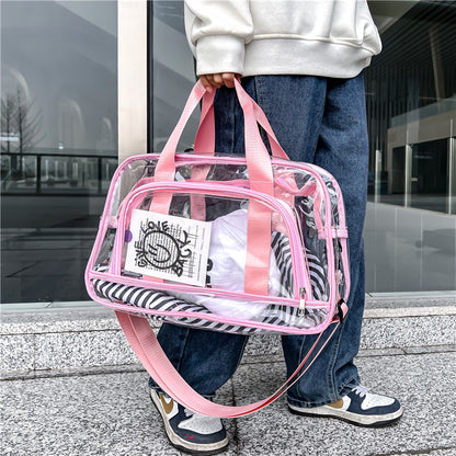 Transparente Fitness-Duffle-Tasche Brehn