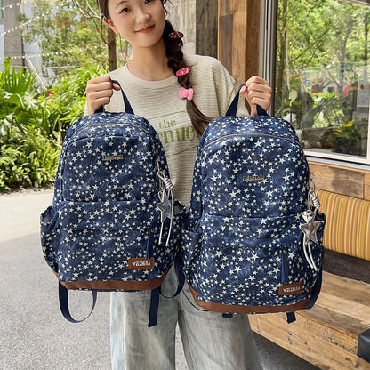 Stylische Stern-gedruckte Freizeit-Rucksack Brehn