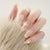 Kreatives Kunstnagelset mit elegantem Glitzer-Design Brehn