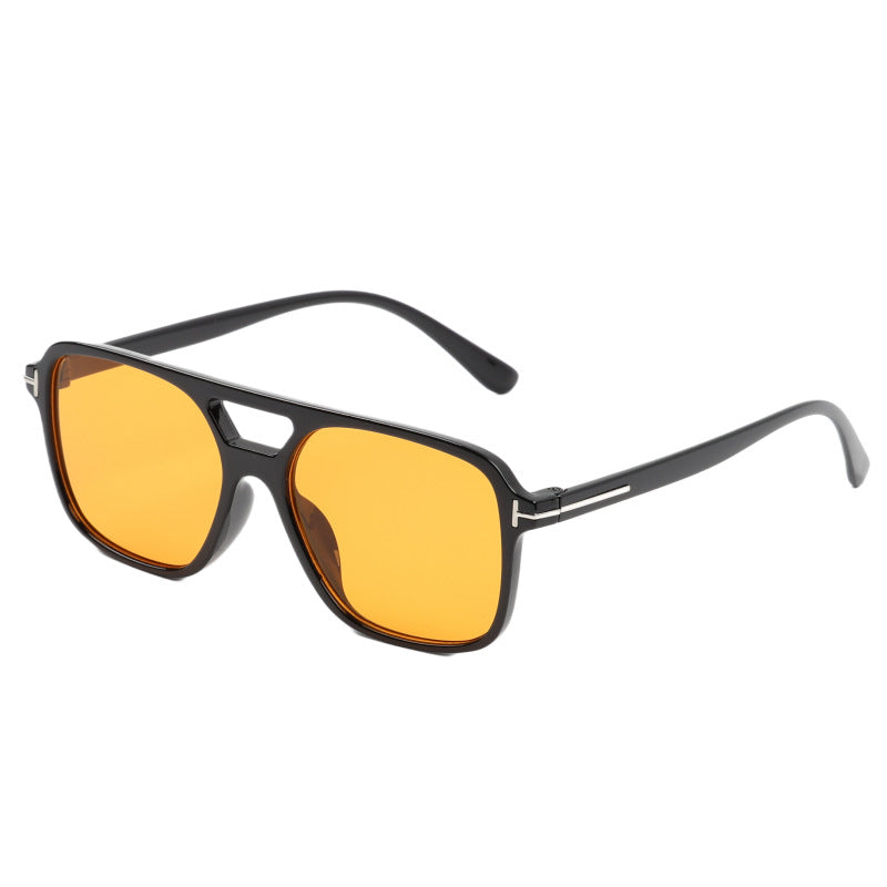 Damen modische Sonnenbrille im trendigen Schildpatt-Design Brehn