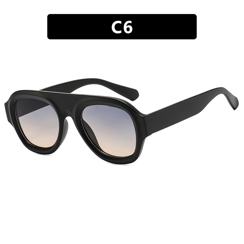 Damen oversized Sonnenbrille mit modernem Design und UV-Schutz Brehn