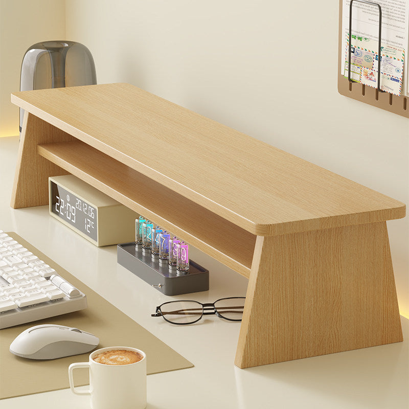 Moderner Holz-Monitorständer mit Stauraum Brehn