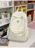 Lässiger bestickter Schulrucksack