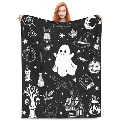 Halloween-Themen Gemütliche Fleece-Decke