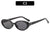Zeitloser Look Stilvolle Oval Sonnenbrille