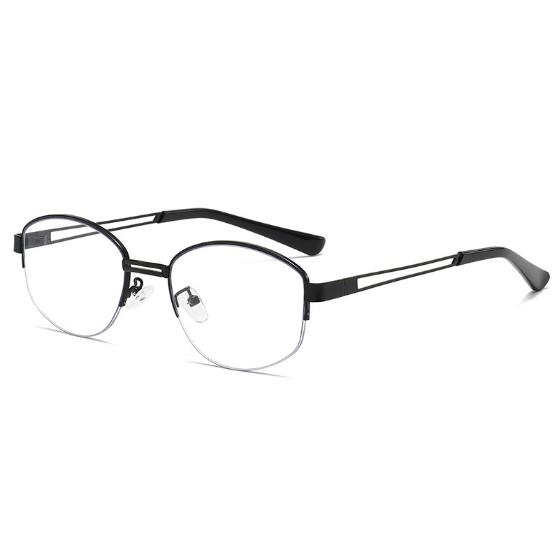 Damen modische Brille mit modernem Metallrahmen Brehn