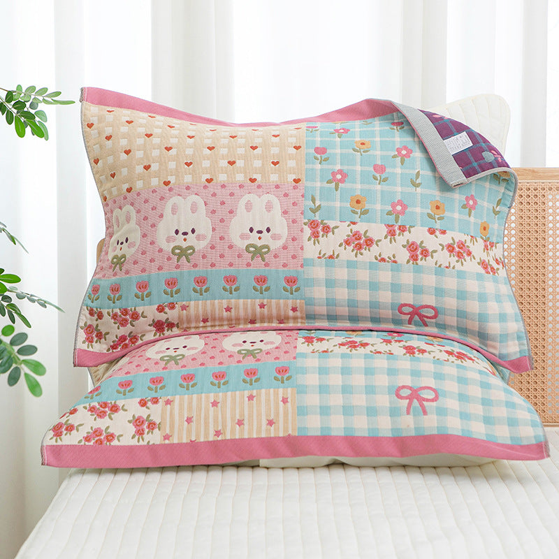 Damen Kissenbezüge mit fröhlichem Patchwork-Motiv Brehn