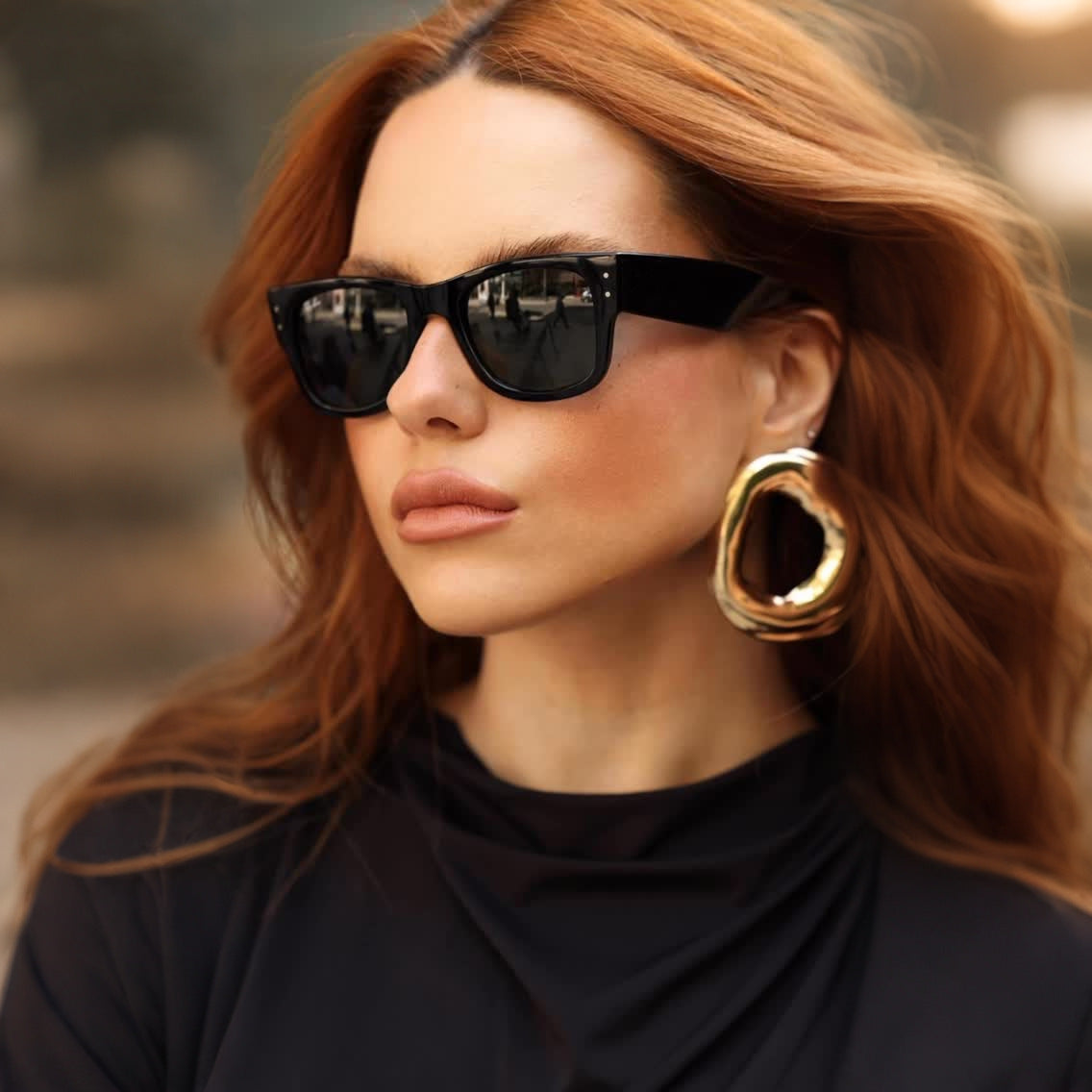 Damen Sonnenbrille im minimalistischen und eleganten Design Brehn
