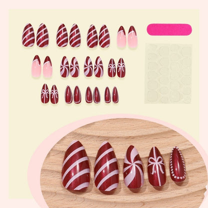 Künstliche Nagelspitzen mit Ombre-Design Brehn