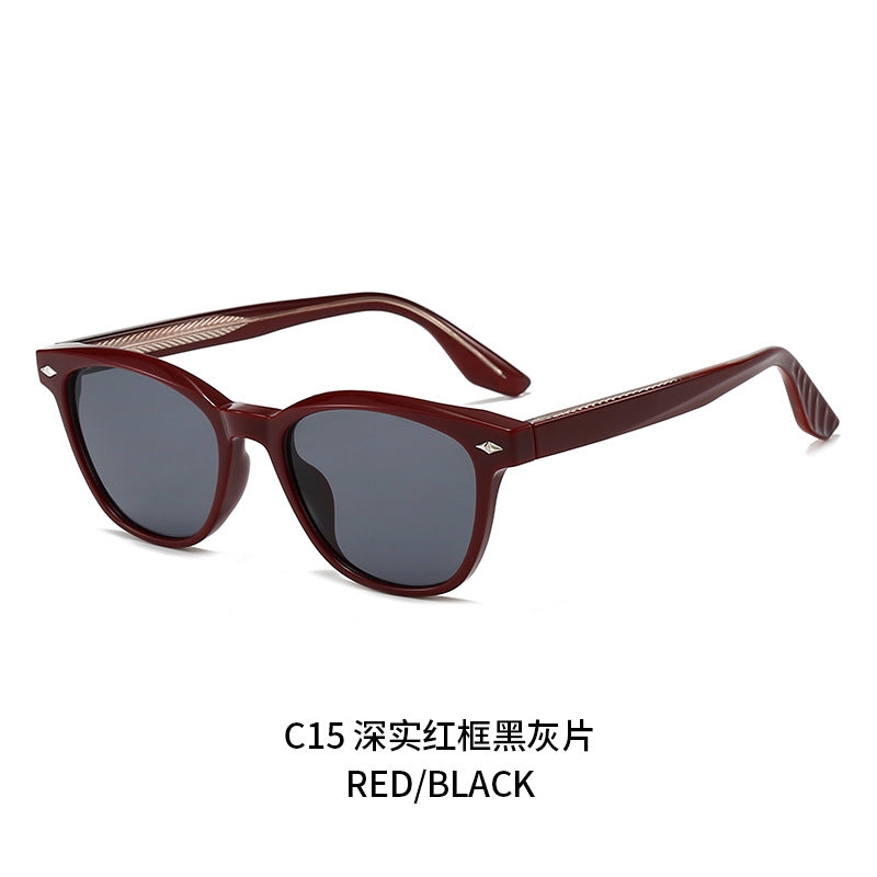 Damen modische Sonnenbrille im eleganten Schildpatt-Design Brehn