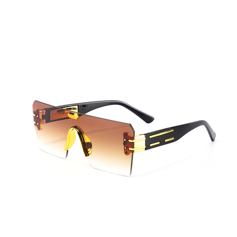 Damen futuristische Fashion-Sonnenbrille Brehn
