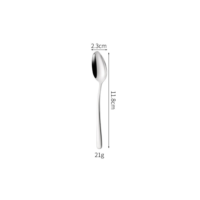 Eleganter und Ergonomischer Teelöffel mit Glänzender Oberfläche Brehn