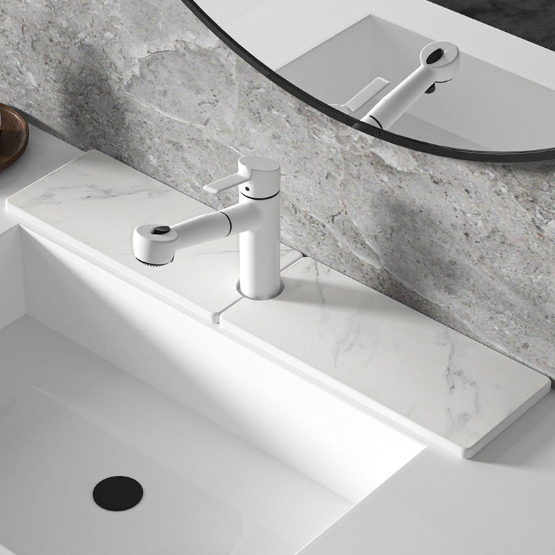 Elegante Badezimmer-Wasserhahnmatte