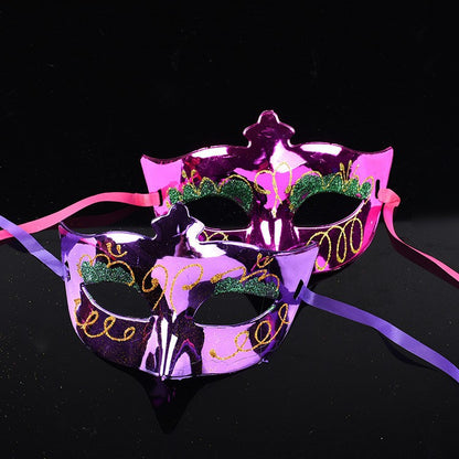 Dekorative Mardi Gras Maskerade Maske Brehn