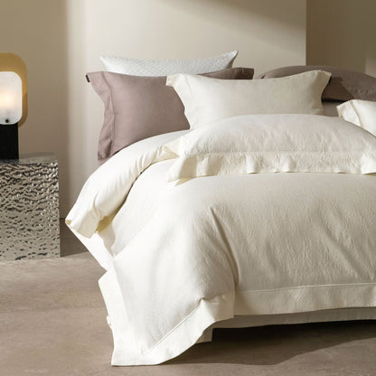 Luxuriöses Baumwoll-Jacquard-Decke Bettüberwurf Set
