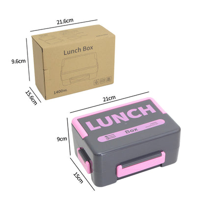 Stylische isolierte Meal Prep Lunchbox