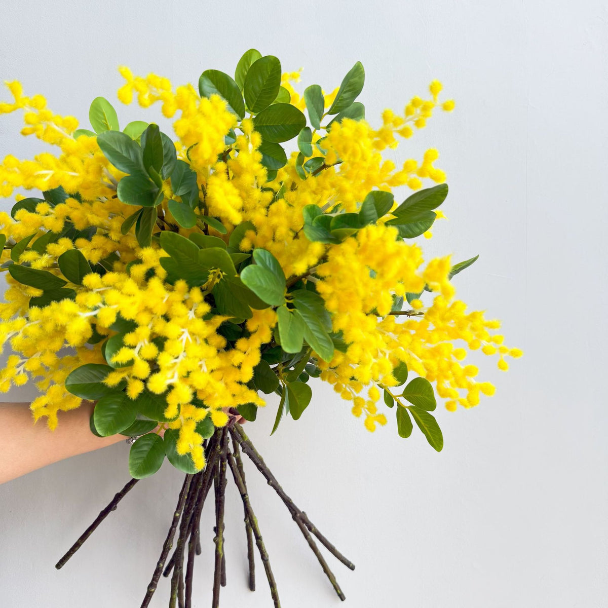 Künstlerische Blumenanzeige