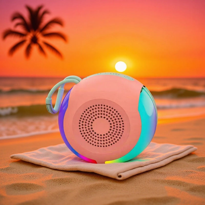 Unisex Tragbarer Bluetooth Lautsprecher mit LED-Lichteffekten Brehn