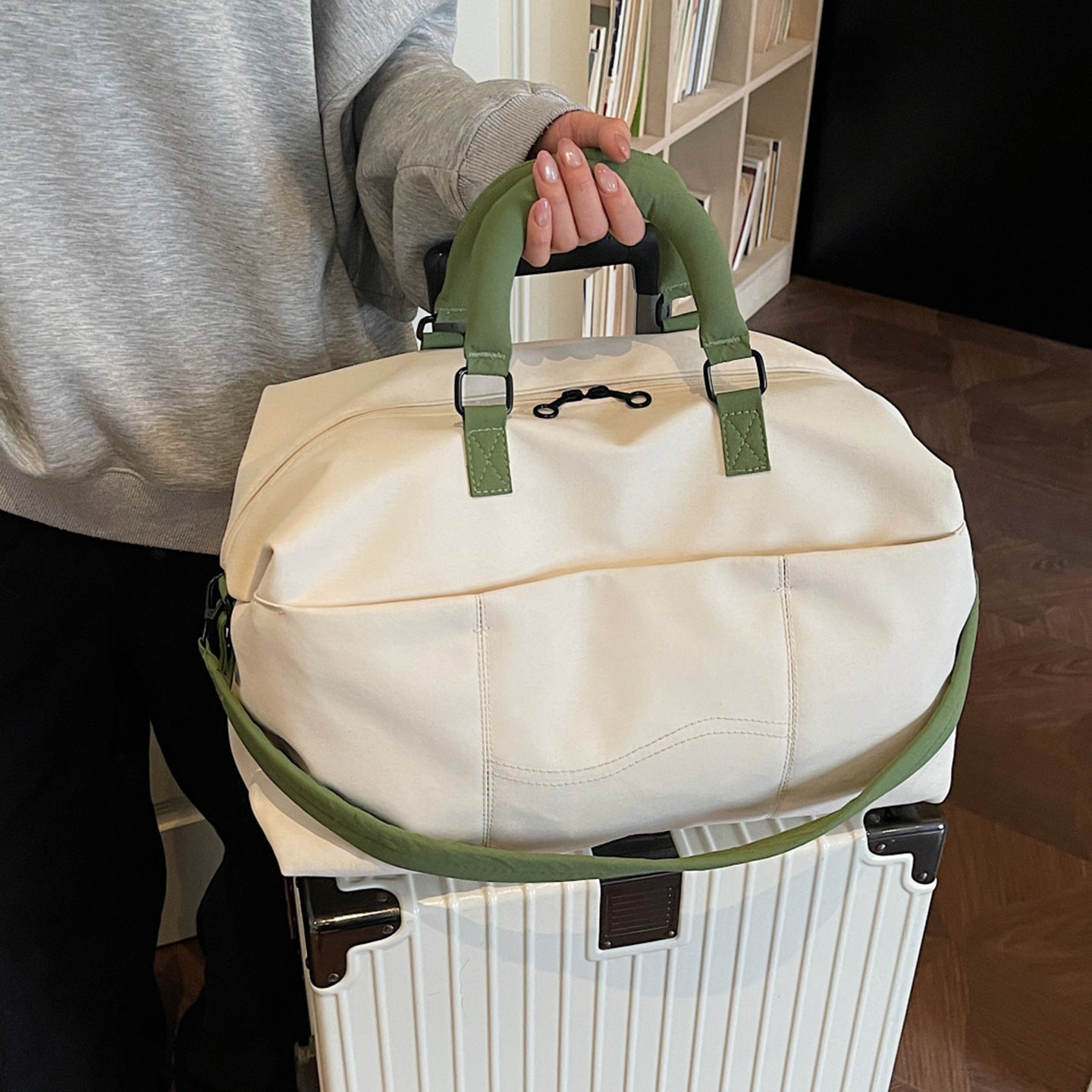 Stylische Reis-Duffle Brehn