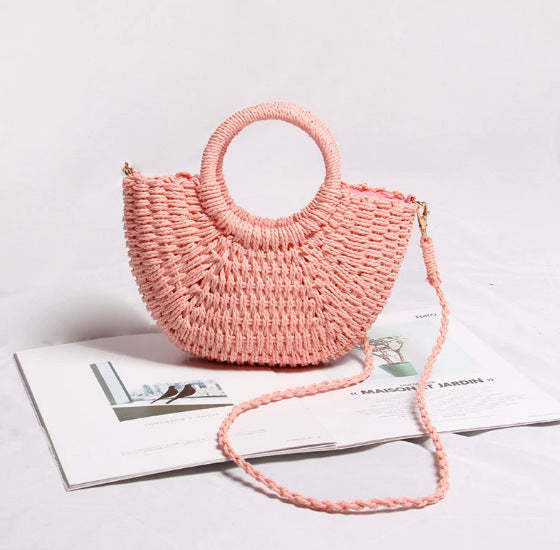 Damen Handtasche mit geflochtenem Design Brehn
