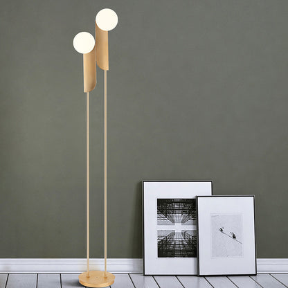 Moderne Dual-Head Stehlampe