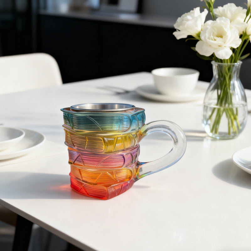 BookCup 3D Tasse – Handgemalte Literatur Tasse in Buchform | Brehn