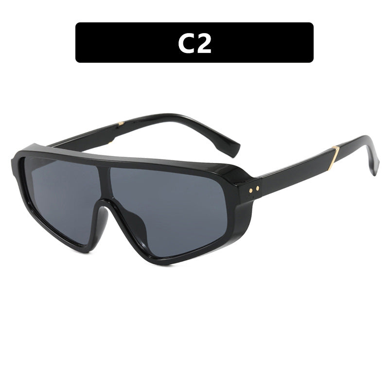 Damen Sportliche Sonnenbrille mit großem Sichtfeld und UV-Schutz Brehn