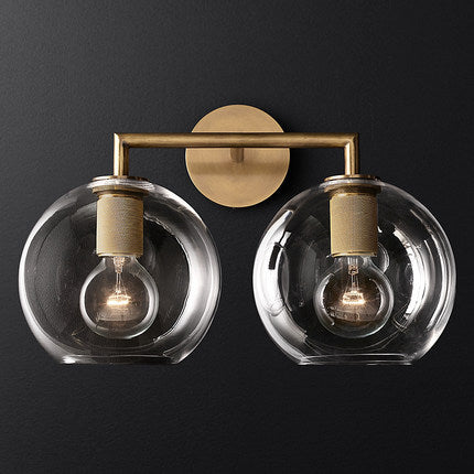 Moderne Glas Sphere Wandlampe