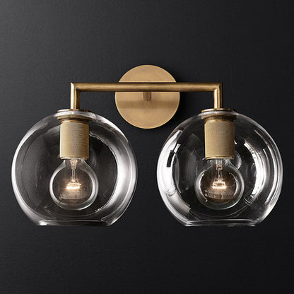 Moderne Glas Sphere Wandlampe