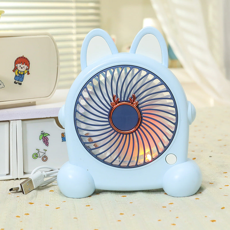 Damen Tragbarer Mini-Ventilator im kreativen Tierdesign Brehn