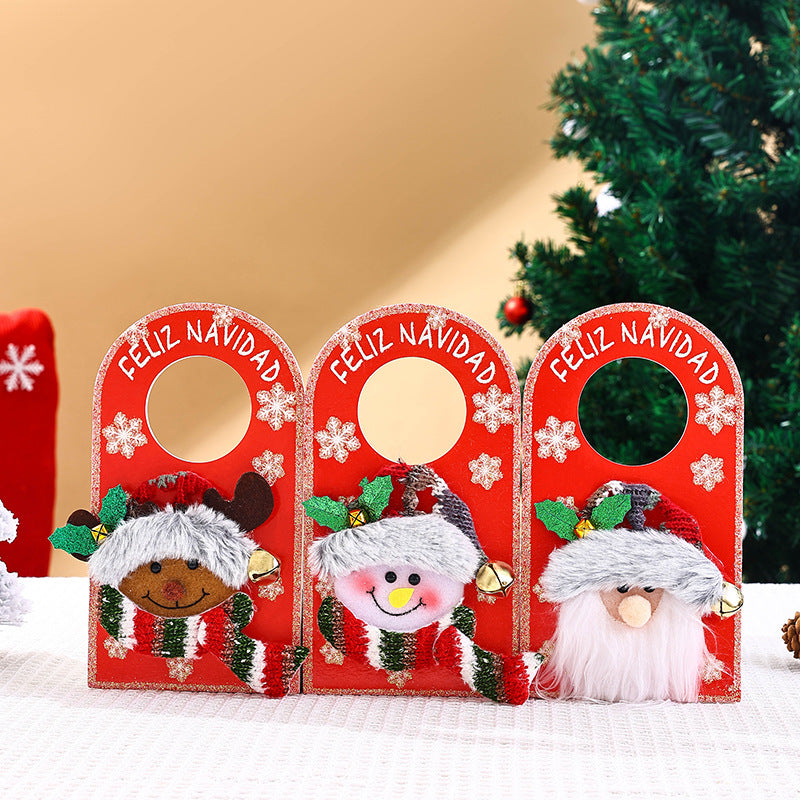 Dekorative Weihnachtsdeko Türschild Brehn