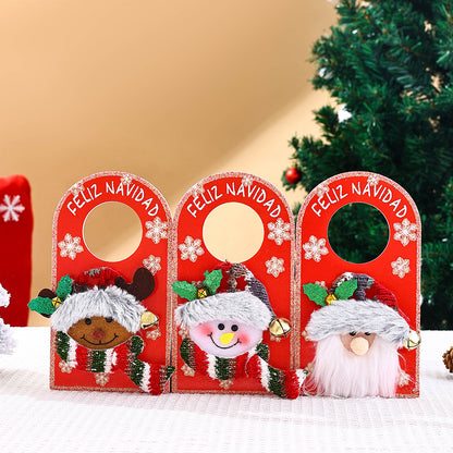 Dekorative Weihnachtsdeko Türschild Brehn