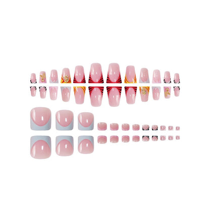 Kreatives Florales Nagelkunstset Brehn