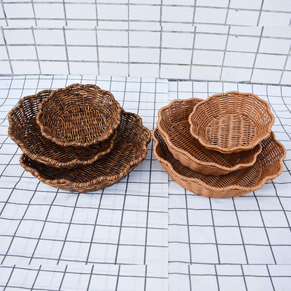 Multi-Tiered Geflochtenes Korbset Brehn
