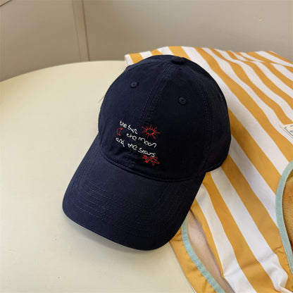 Damen Casual Bestickte Dad Cap Brehn