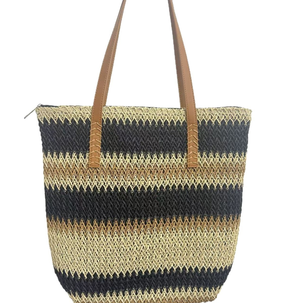 Einkaufs- und Strandtasche mit Elegantem Streifenmuster Brehn