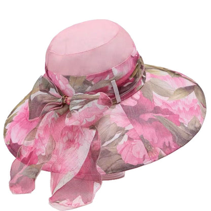 Breiter Rand Floral Sonnenhut Brehn